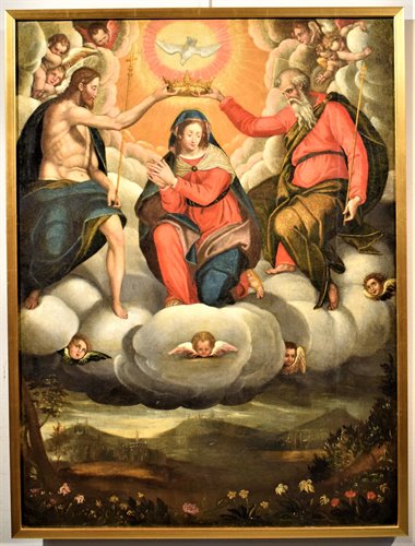 Le corounnement de la Vierge